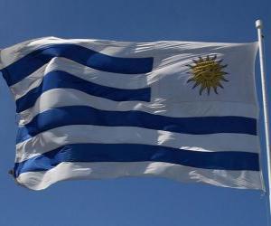 пазл Флаг Уругвая